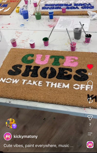 CREATE YOUR OWN CUSTOM DOORMAT